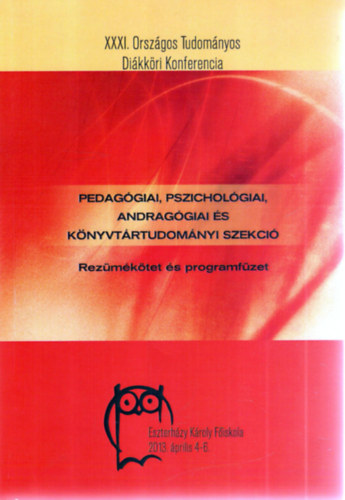 Pedaggiai, Pszicholgiai, Andraggiai s Knyvtrtudomnyi Szekci - Rezumktet