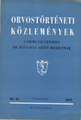 Lovass P�l - Orvost�rt�neti K�zlem�nyek 1971.  60-61. sz�m
