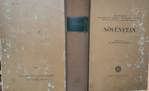 Hortob�gyi Tibor dr. szerk. - N�v�nytan