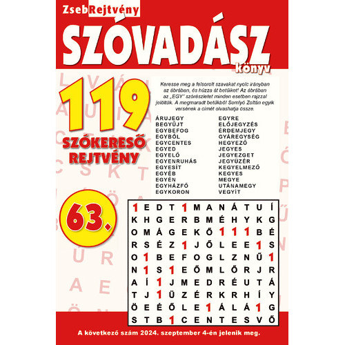 ZsebRejtvény Szóvadász könyv 63.