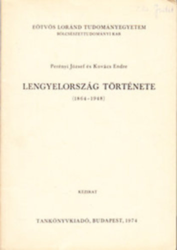 Pernyi Jzsef - Lengyelorszg trtnete (Stdium knyvek 31.)