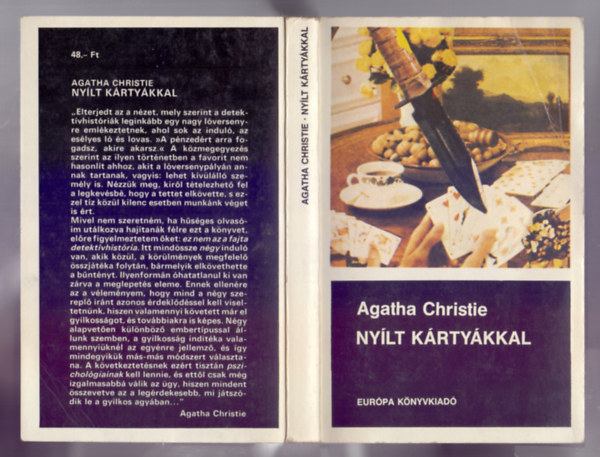 Agatha Christie - Ny�lt k�rty�kkal (Cards on the Table)