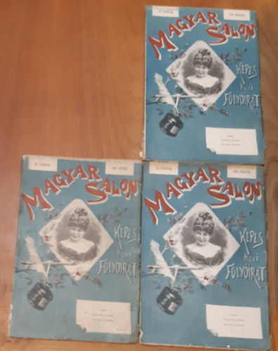 Fekete Jzsef - Hevesi Jzsef  (szerk.) - Magyar salon Kpes havi folyirat VII. vfolyam Janur - Mrczius