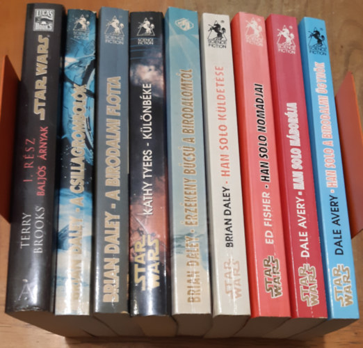 Terry Brooks - Kathy Tyers - Bran Daley - Ed Fisher - Dale Avery - Star Wars: Baljs rnyak I. + A csillagrombolk + A birodalmi flotta + Klnbke + rzkeny bcs a Birodalomtl + Han Solo Kldetse + Han Solo nomdjai + Han Solo hborja + Han Solo a birodalmi gynk