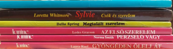 Norman R. Smith, Laura Raef Lesley Grayson - 6 db Romantikus regny: Gyengd valloms, Csk s szerelem, Megtallt szerelem, Az els szerelem, Perzsel vgy, Gyngden lelj t...