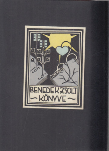 Ex Libris Benedek Zsolt (eredeti nyomat)