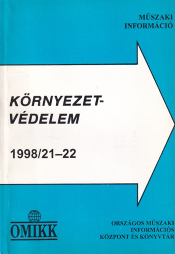 Schőnviszky László - Műszaki Információ - Környezetvédelem 1998. 21-22