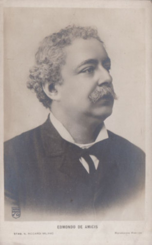 Edmondo de Amicis olasz �r� (olasz �r� - 1846-1908) (k�peslap)