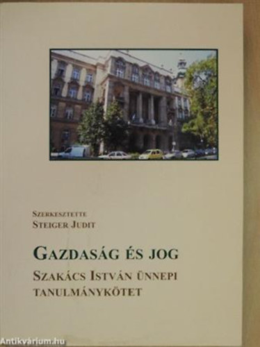 Steiger Judit - Gazdas�g �s jog