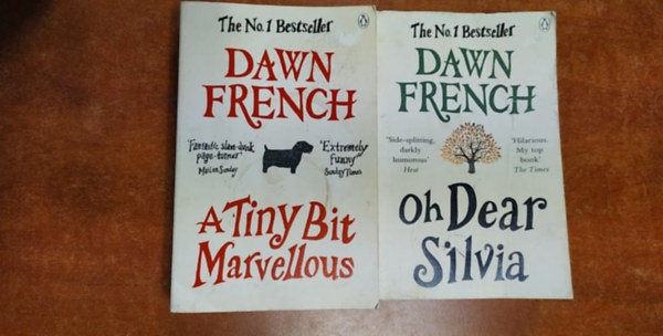 Dawn French - 2 db Dawn French knyv angolul:A Tiny Bit Marvellous,Oh Dear Silvia