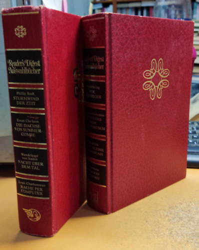 Reader's Digest Association - 2 db Reader's Digest Auswahlb�cher (vegyes szerz�k, n�met nyelven, saj�t fot�)