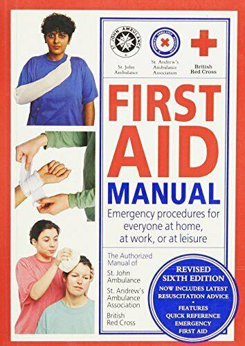 First Aid Manual (angol nyelvű elsősegély könyv)