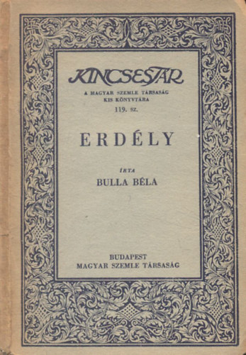 Bulla B�la - Erd�ly (Kincsest�r)