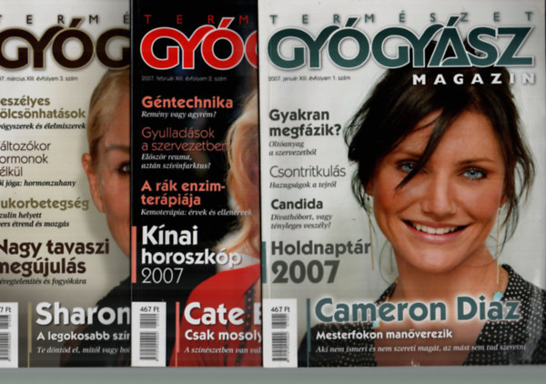 dr Grgei Katalin - Termszetgygysz magazin 2007/1-12. (teljes vfolyam szmonknt.)