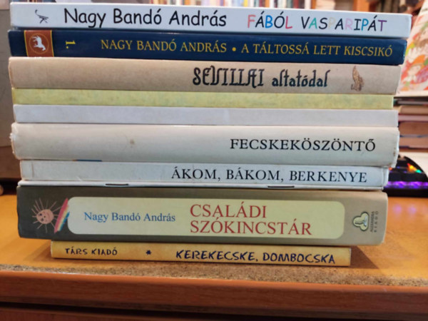 Osvt Erzsbet, Pittlikn Kurucz Csilla, T. Aszdi va, Dobos va, Nyakasn Turi Klra, Gazdag Erzsi, Nagy Band Andrs Imre Zsuzsanna - 10 db gyermek versek, mondkk: Kerekecske, dombocska;Babavoda; Gyermek mondkk; Fecskeksznt; Sevillai altatdal; kom, bkom, berkenye; Biztat; A tltoss lett kiscsik; Fbl vaspaript; Csaldi szkincstr