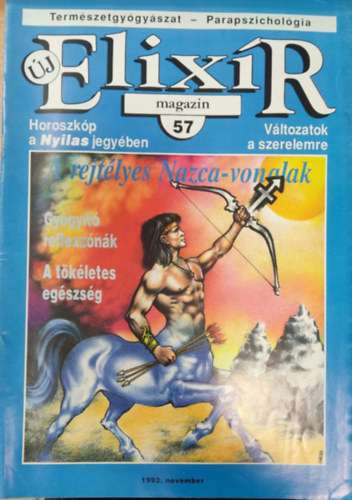 Dr. Nagy R�bert  (szerk.) - �j Elix�r magazin 1993. november