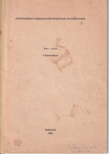 Béres András - A furtai hímzés