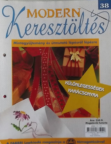 Modern Keresztöltés 38. - Mintagyűjtemény és útmutató lépésről lépésre