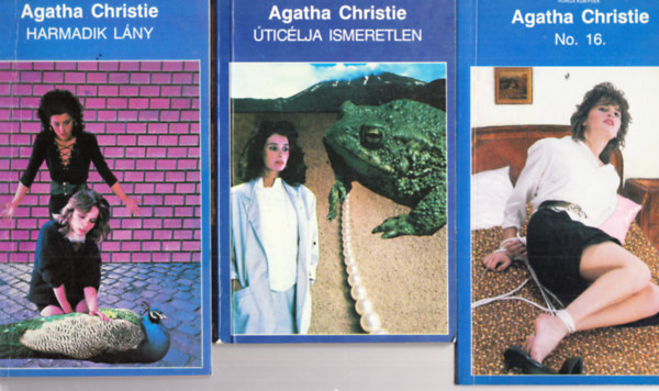 Agatha Chrisite - ticlja ismeretlen + No. 16. + Harmadik lny (3 m)