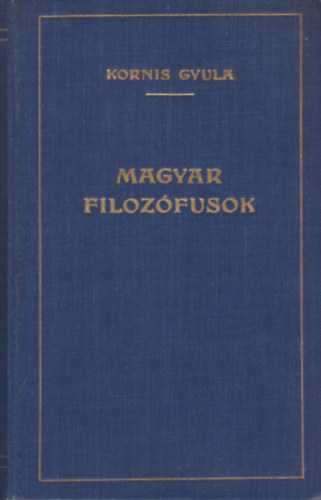 Kornis Gyula - Magyar filozfusok