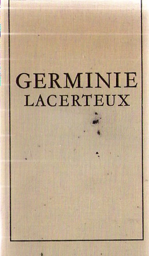 Edmond s Jules Goncourt - Germinie Lacerteux