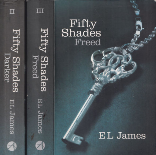 E L James - 2db m�: Fifty Shades Darker + Fifty Shades Freed