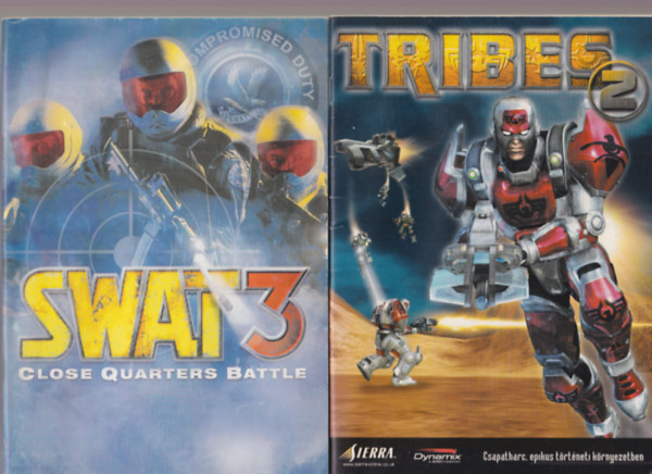 3 db sci-fi fzet Tribes 2 +SWAT 3 + Player's Manual