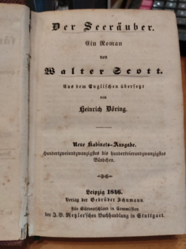 Walter Scott - Der Seeräuber