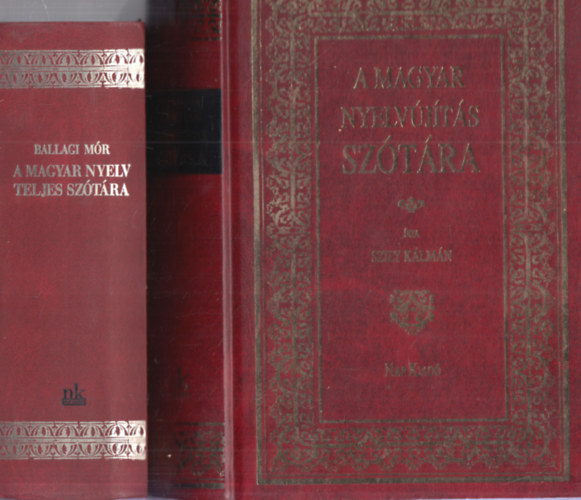 Ballagi Mr, Szily Klmn - 2 db. sztr (A magyar nyelv teljes sztra + A magyar nyelvjts sztra) - reprintek