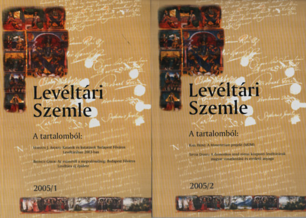 Dominkovits Pter - Levltri Szemle 2005/1-4. szm. - (teljes vfolyam.)