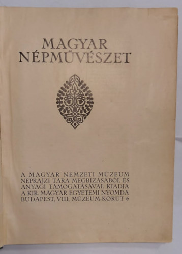 Viski-Btky-Gyrffy - Magyar npmvszet