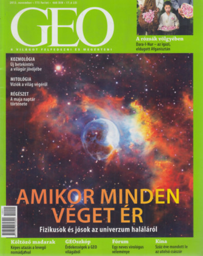 3 db. Geo magazin lapszm (2012. november + 2013. prilis + 2013. mjus)