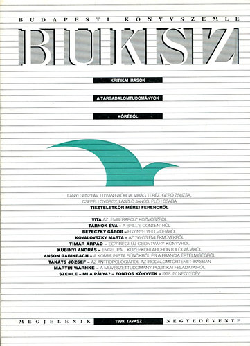 BUKSZ- Budapesti K�nyvszemle 2003 Ny�r