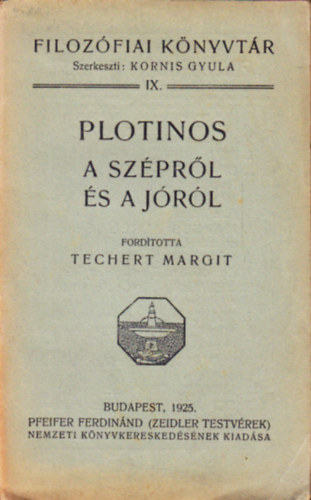 Plotinos - A szprl s a jrl