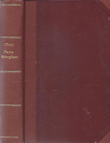 Ohnet Gy�rgy - Panin Szergiusz I-III. (Egyben)