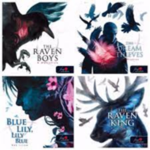 Maggie Stiefvater - A Holl�fi�k 1-4. - A holl�fi�k- The Raven Boys+ �lomrabl�k- The Dream Thieves+ K�k liliom- Blue Lily,Lily Blue+ A holl�kir�ly- The Raven King