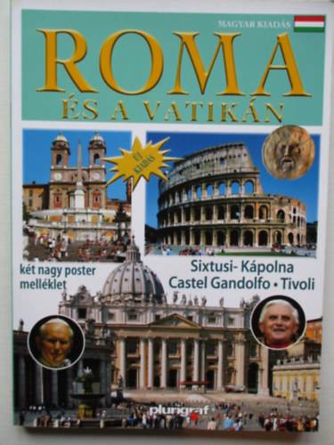 Cinzia Valigi Gasline - Roma s a Vatikn (j kiads - kt nagy POSTER mellklettel)