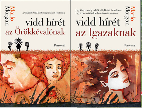 Marlo Morgan - 2 db. Marlo Morgan ktet (Vidd hrt az rkkvalnak + Vidd hrt az Igazaknak)