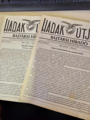 Hadak tjn - Bajtrsi Hrad 1994. 432, 434.szm