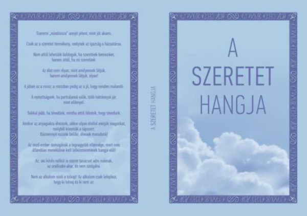 Szondi Miklós - A szeretet hangja