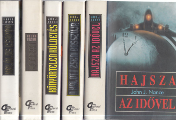 Allan Folsom, David Lindsey John J. Nance - 5 db. Világsikerek (Hajsza az idővel + A halott zseni bosszúja + Könyörtelen küldetés + Holnapután + Halálos csapda)