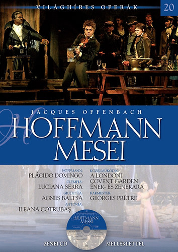 Jacques Offenbach - Hoffmann mesi - Zenei CD mellklettel