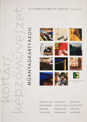 Kortárs képzőművészet műanyagkártyákon