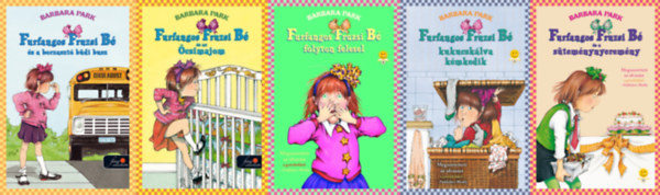 Barbara Park - Furfangos Fruzsi B sorozat 1-5.