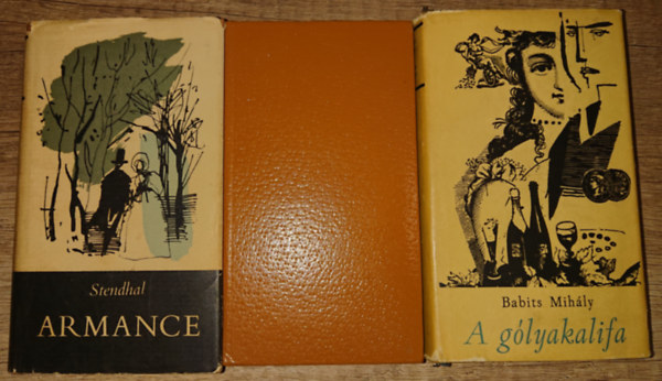 Babits Mihály, Cesare Pavese Stendhal - 3 kötet a Helikon Kiskönyvtárából: Armance, Az ördög kastélya, A gólyakalifa