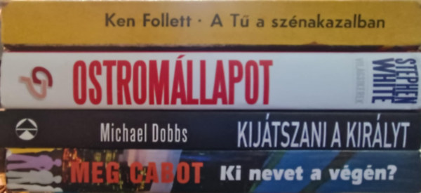 Stephen White, Michael, Dobbs, Meg Cabot Ken Follett - Krimi k�nyvcsomag