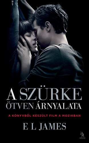 E L James - A szürke ötven árnyalata- Filmes borító