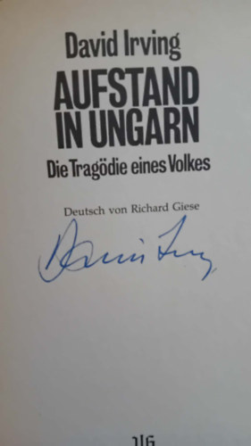 David Irving - Aufstand in Ungarn - Die Tragödie eines Volkes