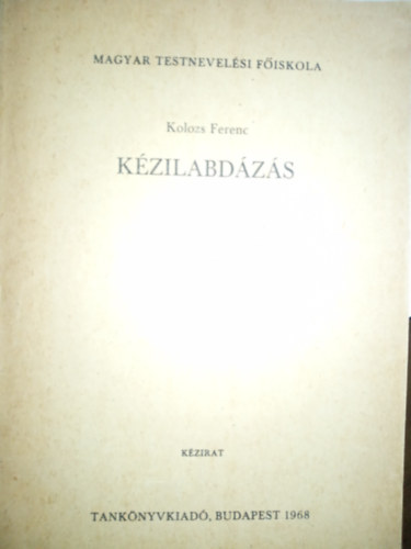 Kolozs Ferenc - Kzilabdzs