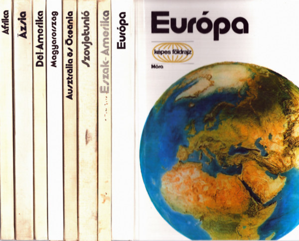 Szab� J�zsef, T�sk�s Tibor V�csey Zolt�n - K�pes f�ldrajz sorozat 8 k�tet ( Teljes )